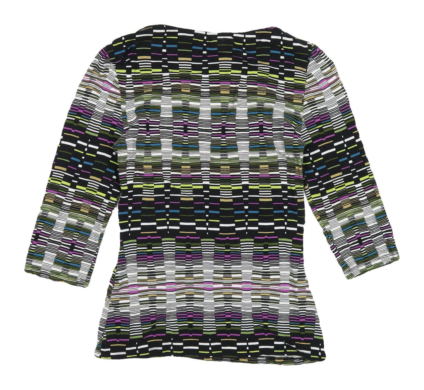 Womens UK Size 8 Wallis Multicoloured Tunic Blouse