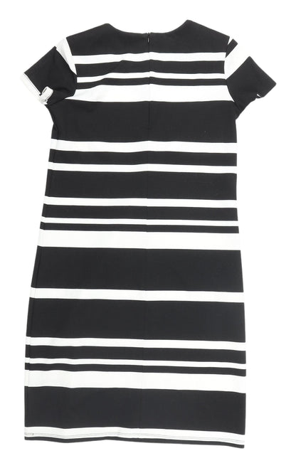 Esmara Women's Black & White Striped Shift Dress XS