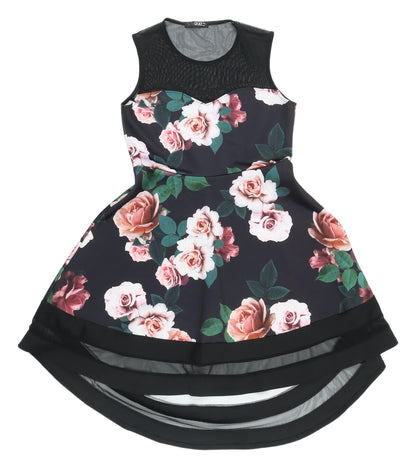 Quiz Women's Multicoloured Floral Skater Dress Size 12