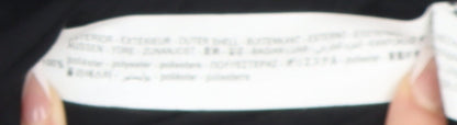 Womens UK Size S Zara Black Cropped T-Shirt
