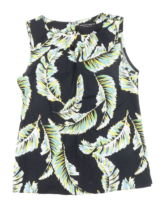 Womens UK Size 10 Dorothy Perkins Multicoloured Tunic Blouse