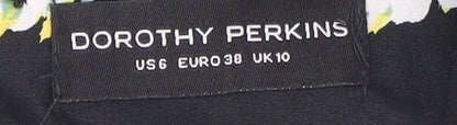 Womens UK Size 10 Dorothy Perkins Multicoloured Tunic Blouse
