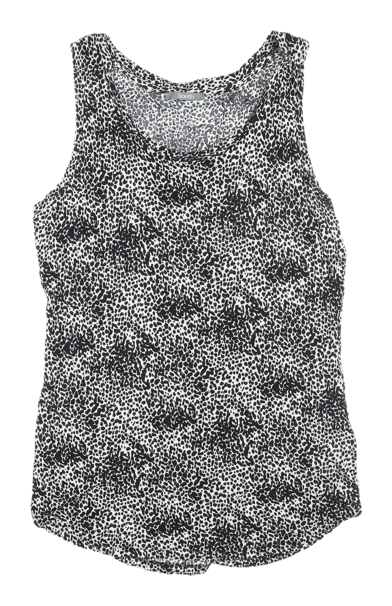 Womens UK Size 16 South Black Basic Tank