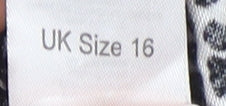 Womens UK Size 16 South Black Basic Tank