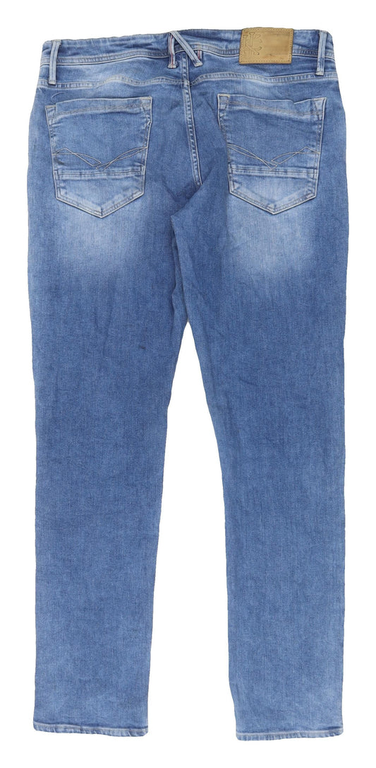 Killer Men's Blue Skinny Jeans Size 36