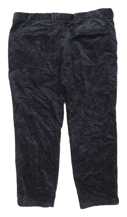 Marks and Spencer Men's Grey Chino Trousers, Size L