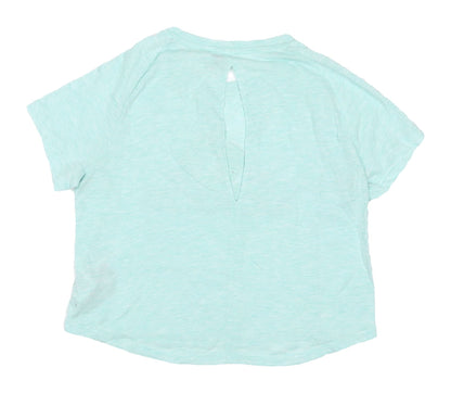 Womens UK Size S adidas Green Basic T-Shirt