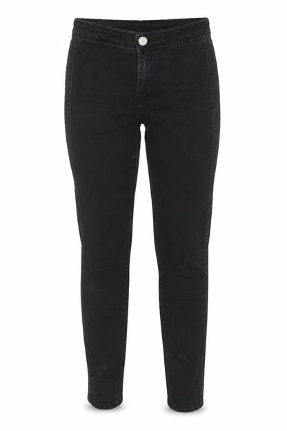 Womens UK Size 8 ASOS Regular Fit Skinny Black Jeans