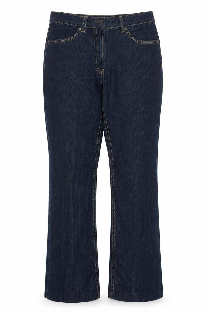 Womens UK Size 10 M&Co Regular Fit Straight Blue Jeans