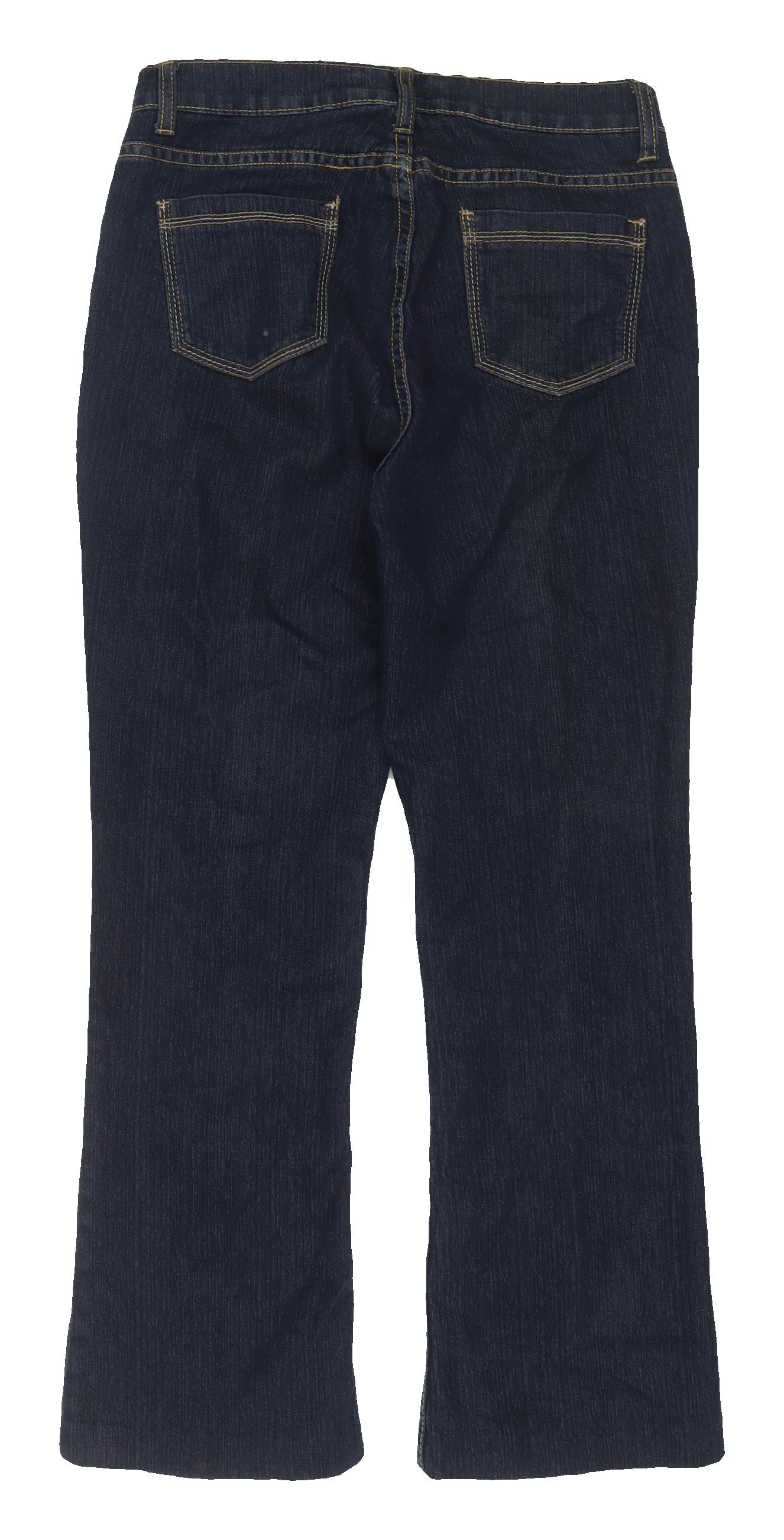 M&Co Women's Blue Straight Jeans Size 10