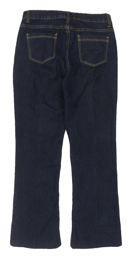 M&Co Women's Blue Straight Jeans Size 10