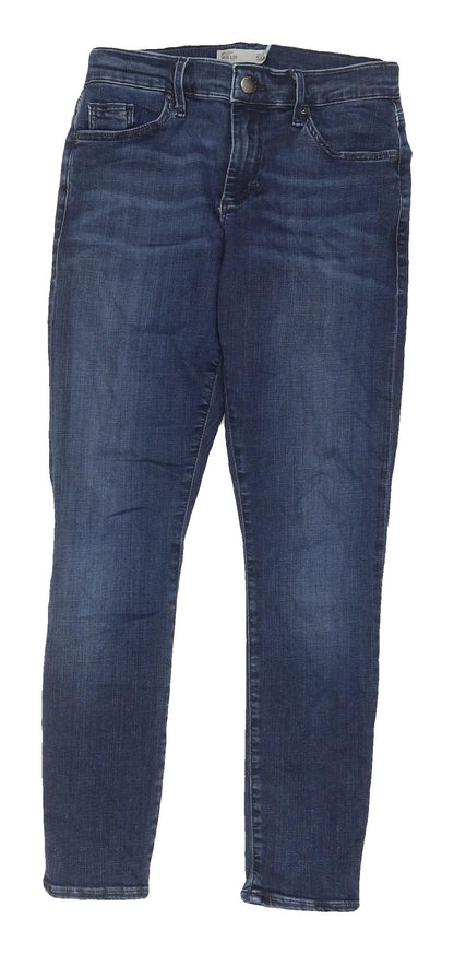 Topshop Women's Blue Skinny Jeans - Size 26