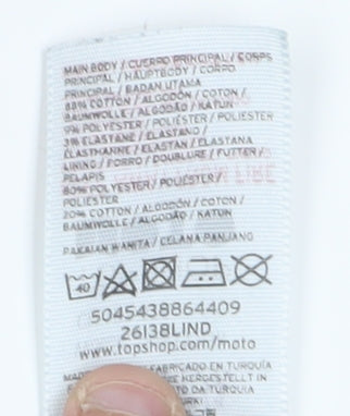 Topshop Women's Blue Skinny Jeans - Size 26