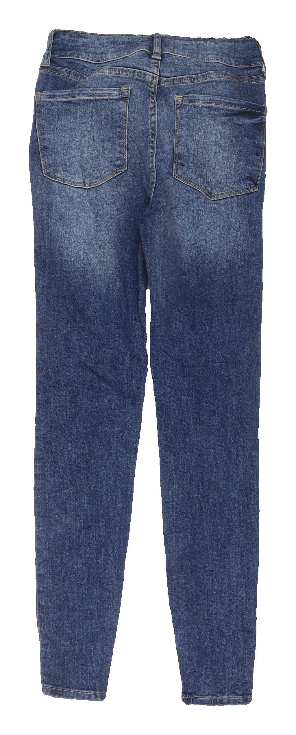 Denim Co. Women's Blue Skinny Jeans Size 6