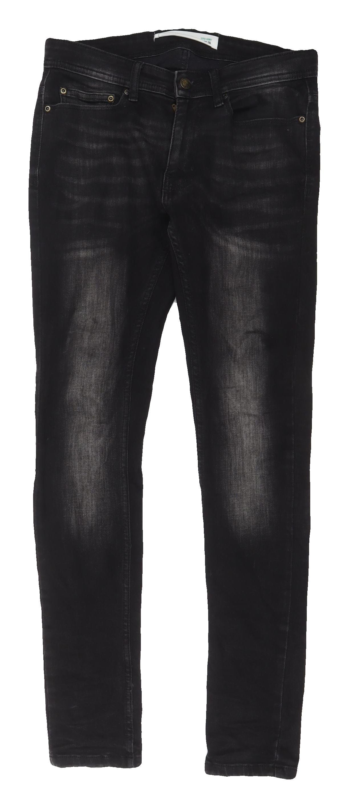 Burton Menswear Black Skinny Jeans, Size 28 - Men's Slim Fit
