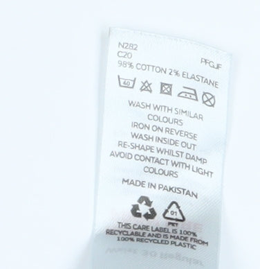 Very Man Men's Blue Straight Jeans - Size M, Dark Wash