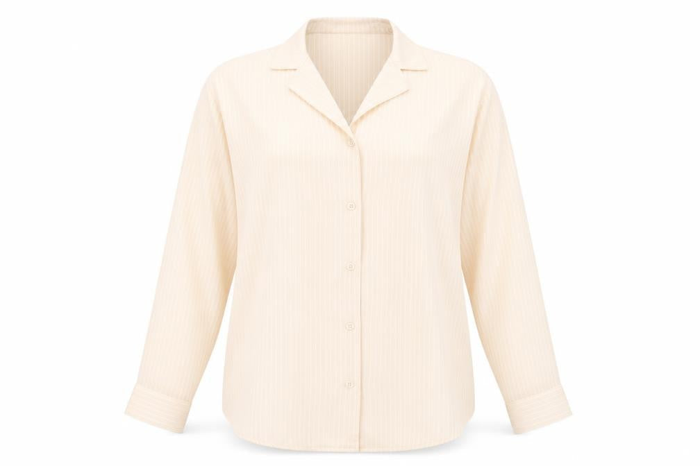 Womens UK Size 6 Boohoo Beige Basic Button-Up