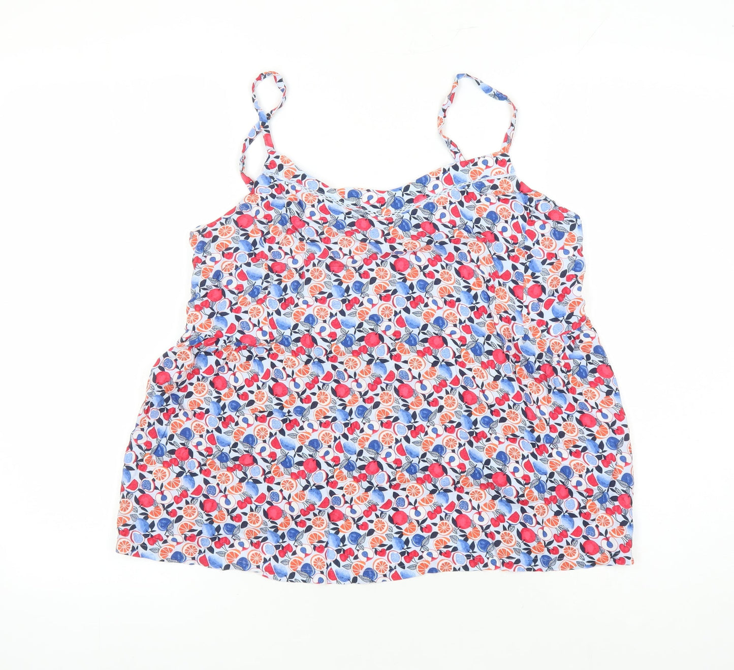Womens UK Size 14 Marks and Spencer Multicoloured Camisole Tank