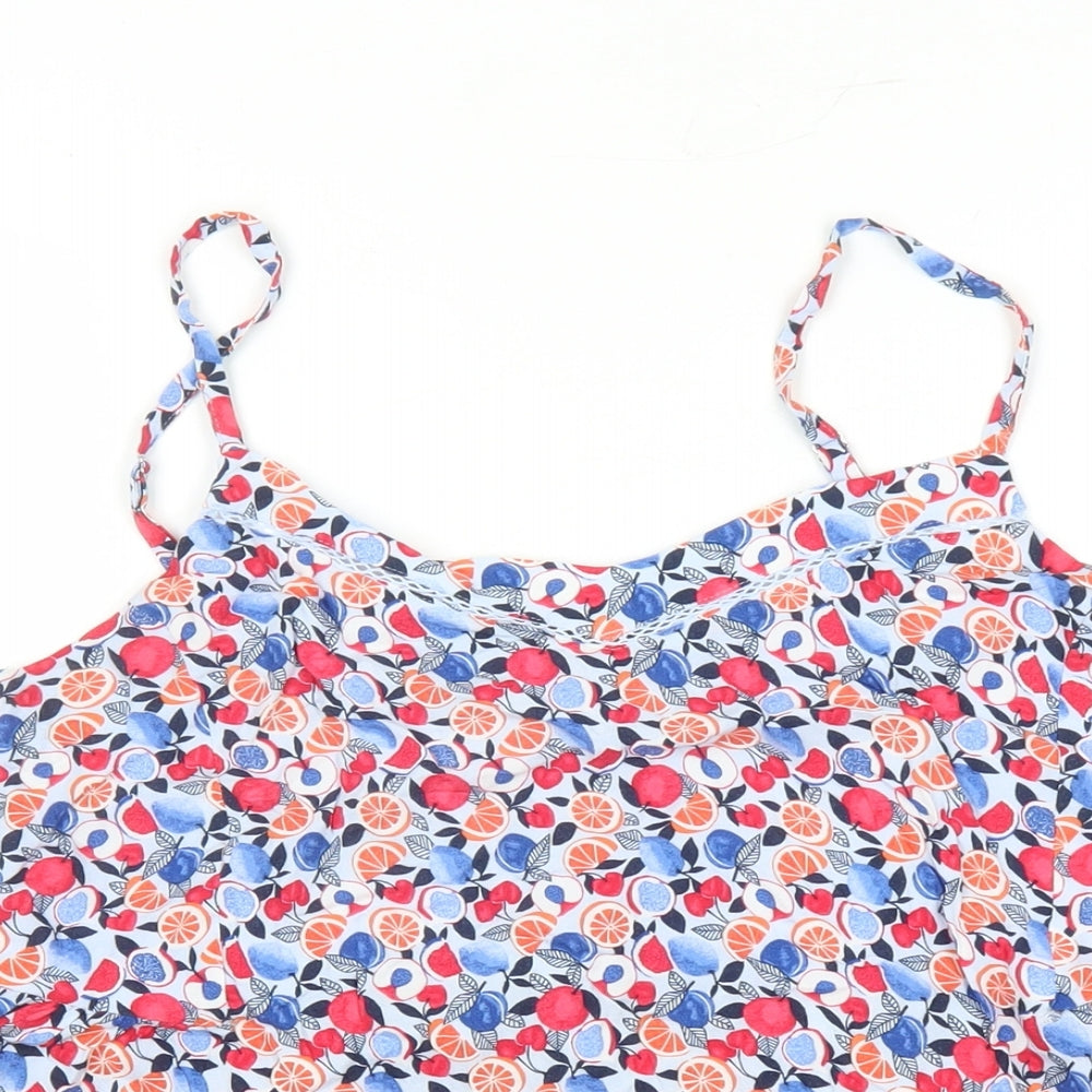 Womens UK Size 14 Marks and Spencer Multicoloured Camisole Tank