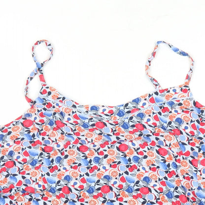Womens UK Size 14 Marks and Spencer Multicoloured Camisole Tank