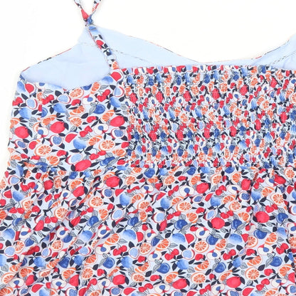 Womens UK Size 14 Marks and Spencer Multicoloured Camisole Tank