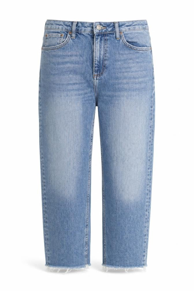Womens UK Size 30 in Topshop Regular Fit Straight Blue Jeans