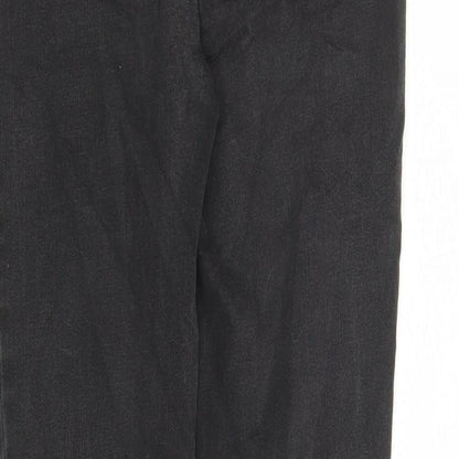 Noisy may Womens Black Cotton Skinny Jeans Size 28 in L30 in Regular Zip - Pockets