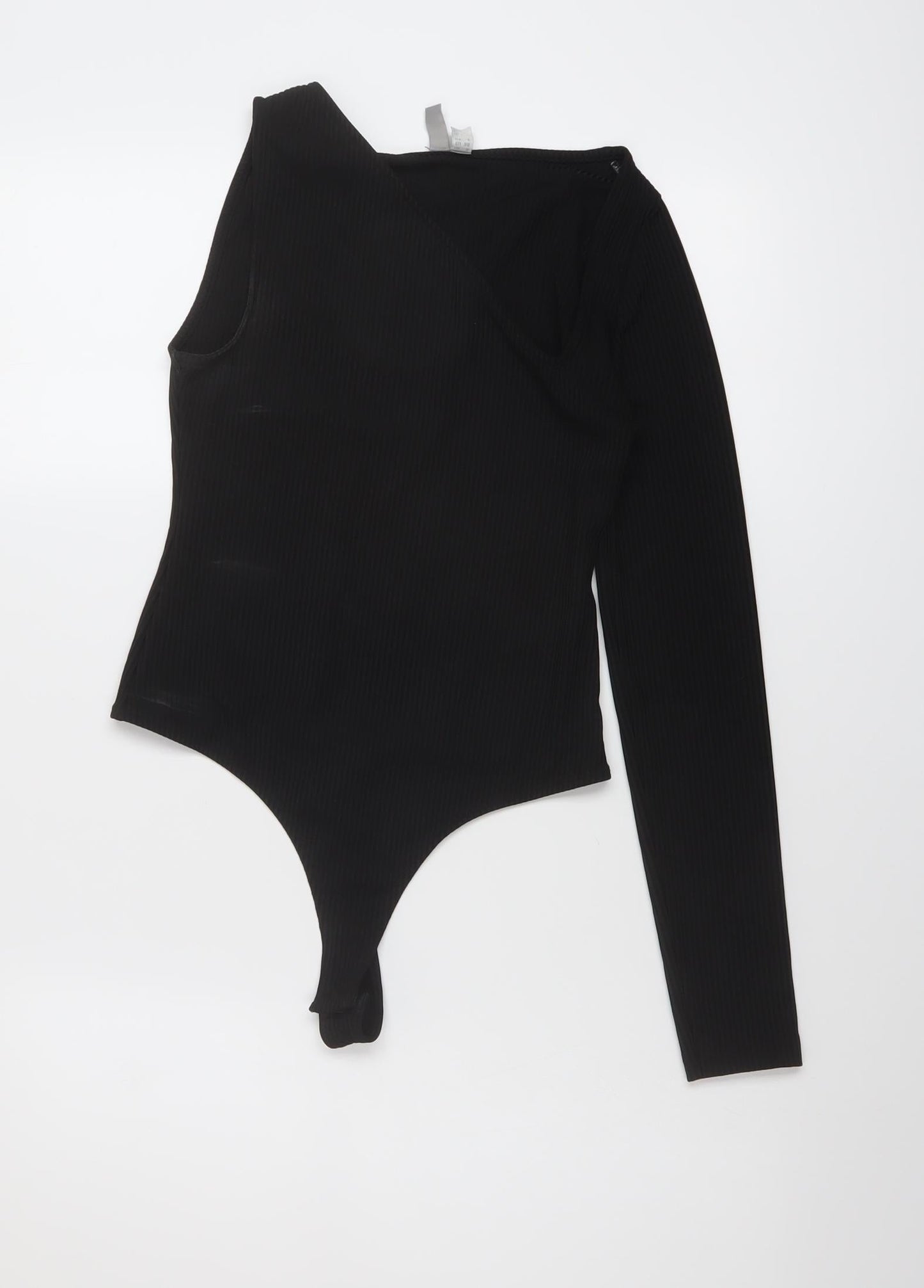 Womens UK Size 8 ASOS One-Piece Black Bodysuit