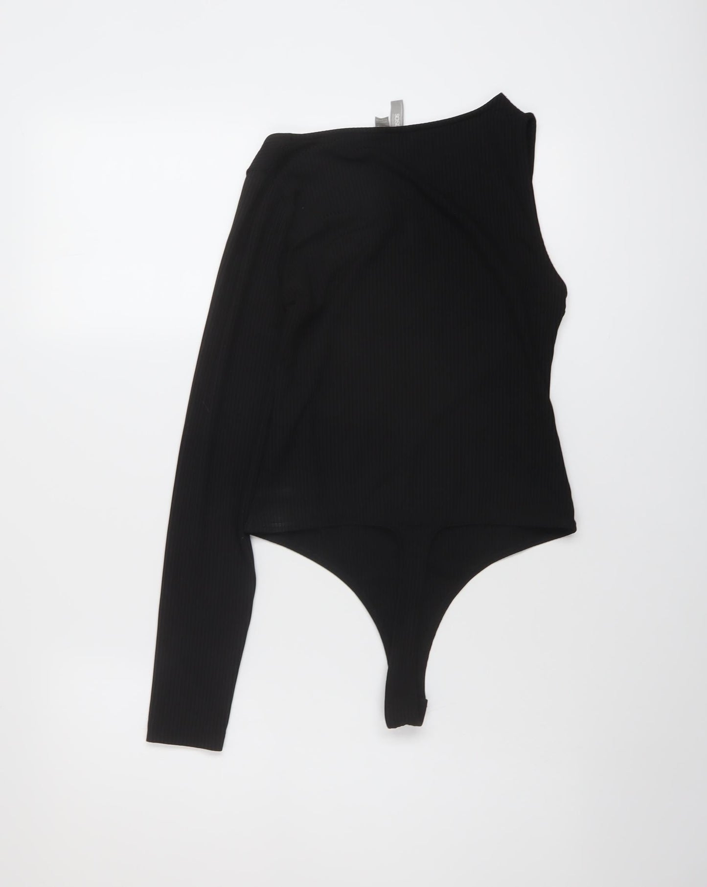 Womens UK Size 8 ASOS One-Piece Black Bodysuit