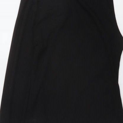 Womens UK Size 8 ASOS One-Piece Black Bodysuit