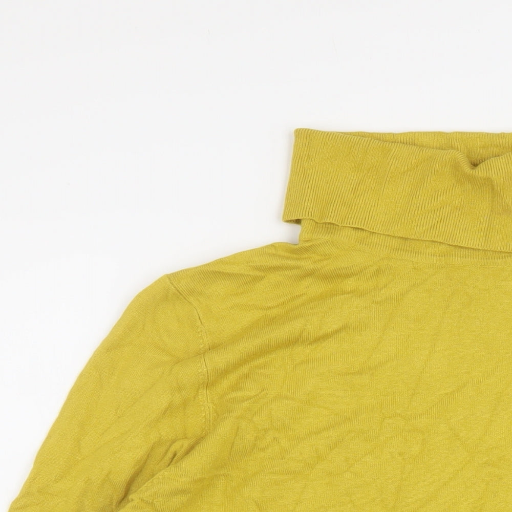 Womens UK Size M Paramour Yellow Pullover Jumper