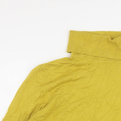 Womens UK Size M Paramour Yellow Pullover Jumper