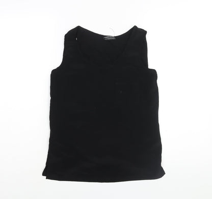 Womens UK Size 10 Warehouse Black Camisole Blouse