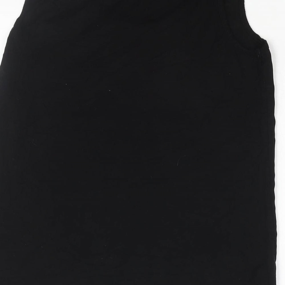 Womens UK Size 10 Warehouse Black Camisole Blouse
