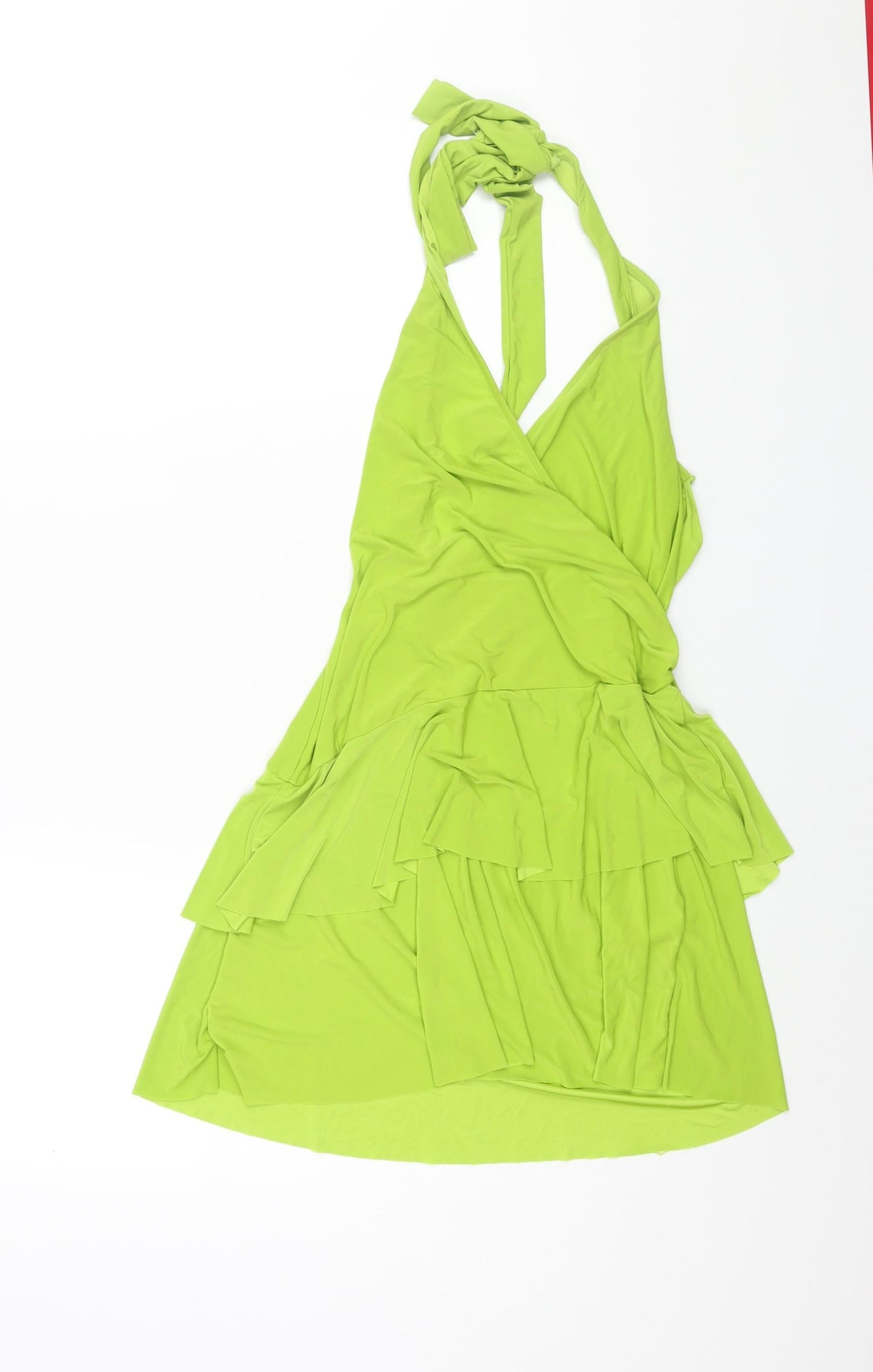 Womens UK Size 10 ASOS Green Camisole Blouse