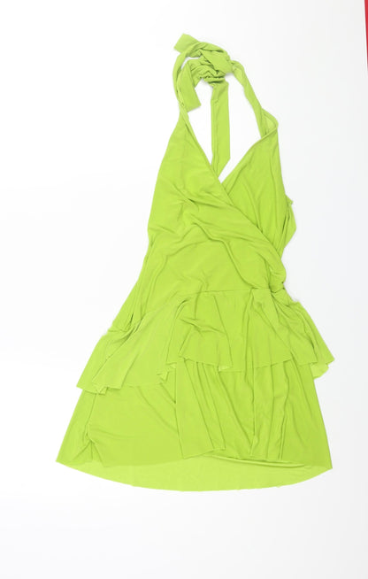 Womens UK Size 10 ASOS Green Camisole Blouse
