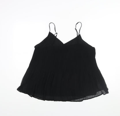 Womens UK Size 16 Very Black Camisole Blouse