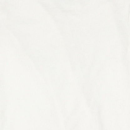 Womens UK Size S Zara White Basic Blouse