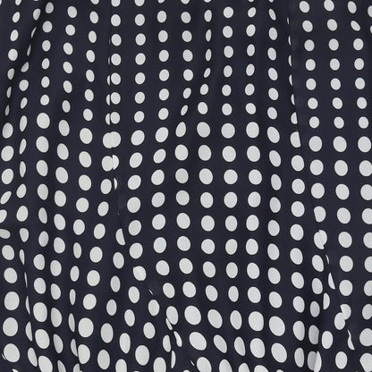 Ridella Womens Blue Polka Dot Polyester Trumpet Skirt Size 22