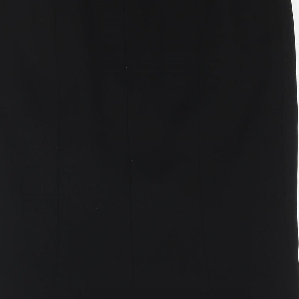 Principles Womens Black Polyester Straight & Pencil Skirt Size 8 Zip