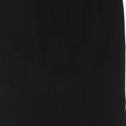 Principles Womens Black Polyester Straight & Pencil Skirt Size 8 Zip