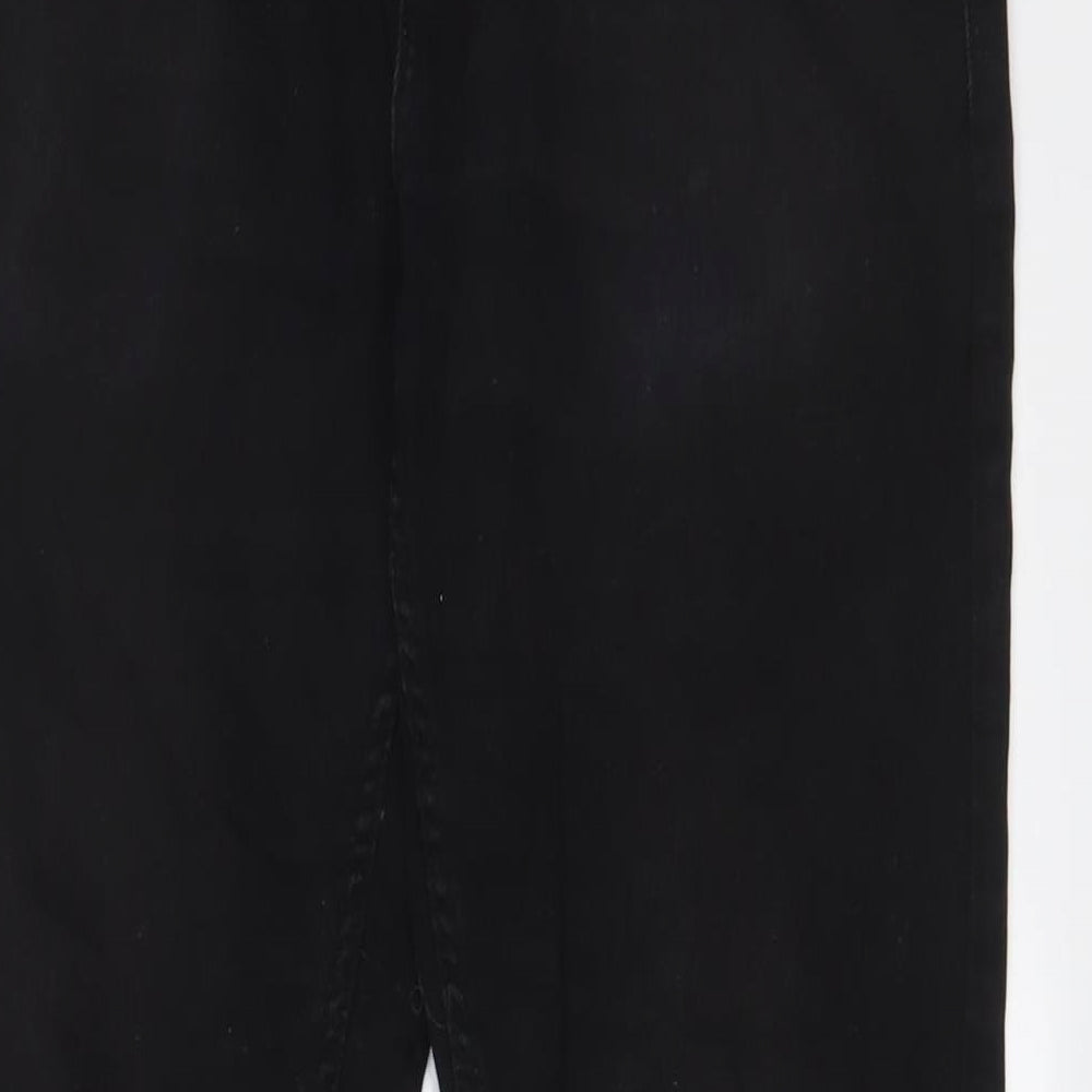 Denim & Co. Mens Black Cotton Skinny Jeans Size 30 in L30 in Regular Zip - Pockets
