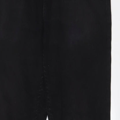 Denim & Co. Mens Black Cotton Skinny Jeans Size 30 in L30 in Regular Zip - Pockets