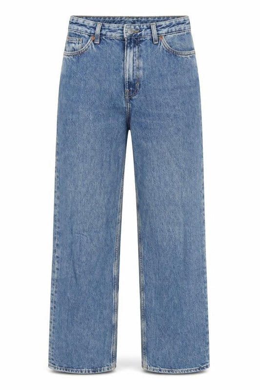 Womens UK Size 26 in Monki Regular Fit Straight Blue Jeans
