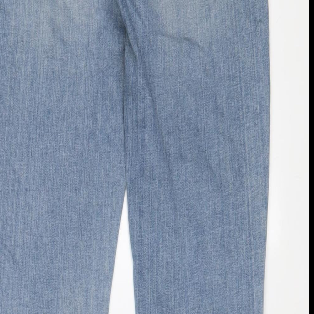 Gap Womens Blue Cotton Skinny Jeans Size 26 in L28 in Regular Zip - Pockets