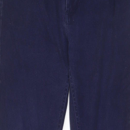 Denim & Co. Mens Blue Cotton Skinny Jeans Size 32 in L30 in Regular Zip - Pockets