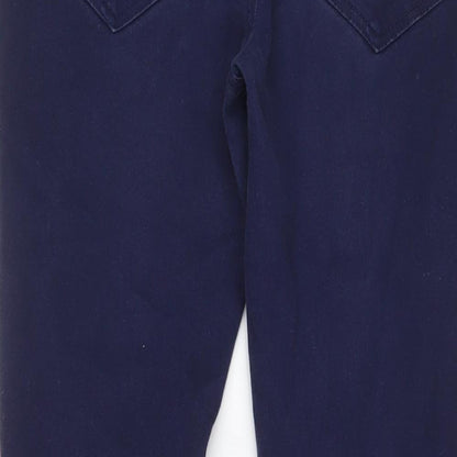 Denim & Co. Mens Blue Cotton Skinny Jeans Size 32 in L30 in Regular Zip - Pockets