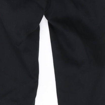 New Look Womens Black Cotton Skinny Jeans Size 8 L28 in Regular Zip