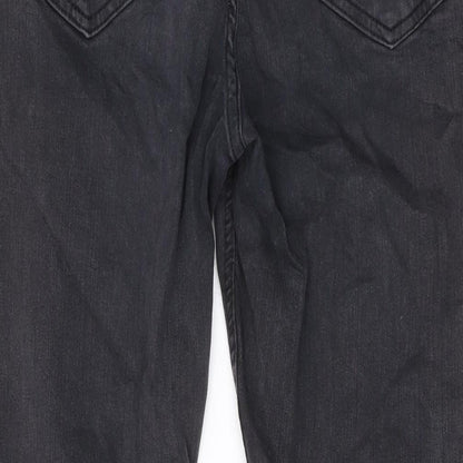 Hera London Womens Grey Cotton Skinny Jeans Size 34 in L30 in Regular Zip