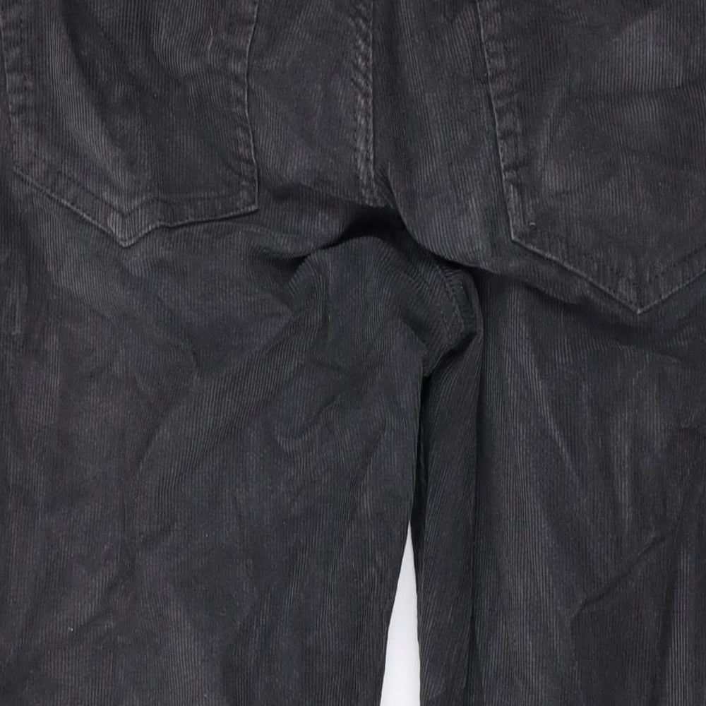 Womens UK Size 32 in M&Co Regular Fit  Grey Trousers